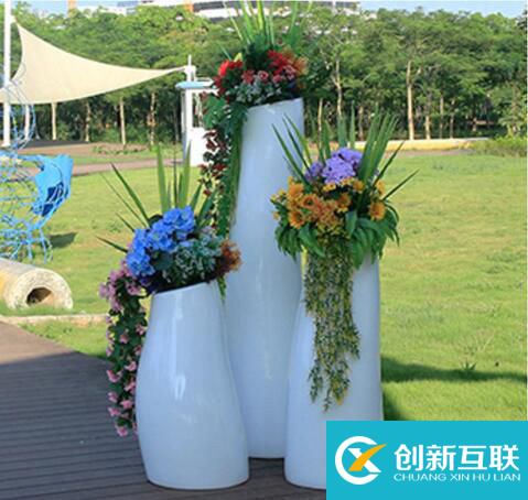 【序號(hào)19-182】玻璃鋼重慶花盆，戶外景觀花盆
