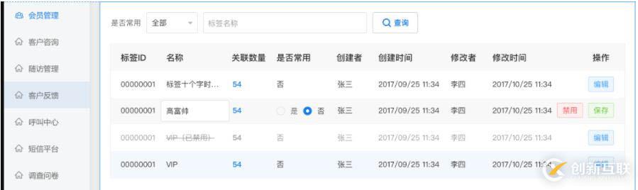 Vue中table如何實現動態表格td可編輯