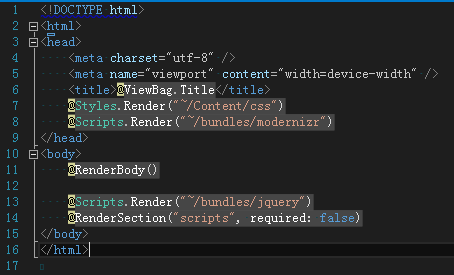 ASP.NET MVC中如何使用Bundle打包壓縮js和css