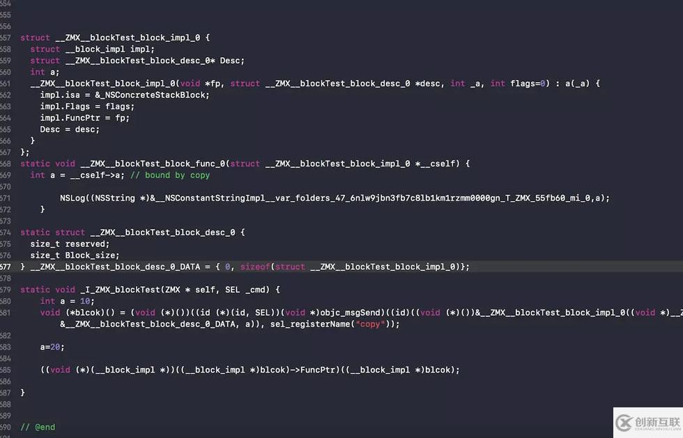 iOS中block變量捕獲原理詳析