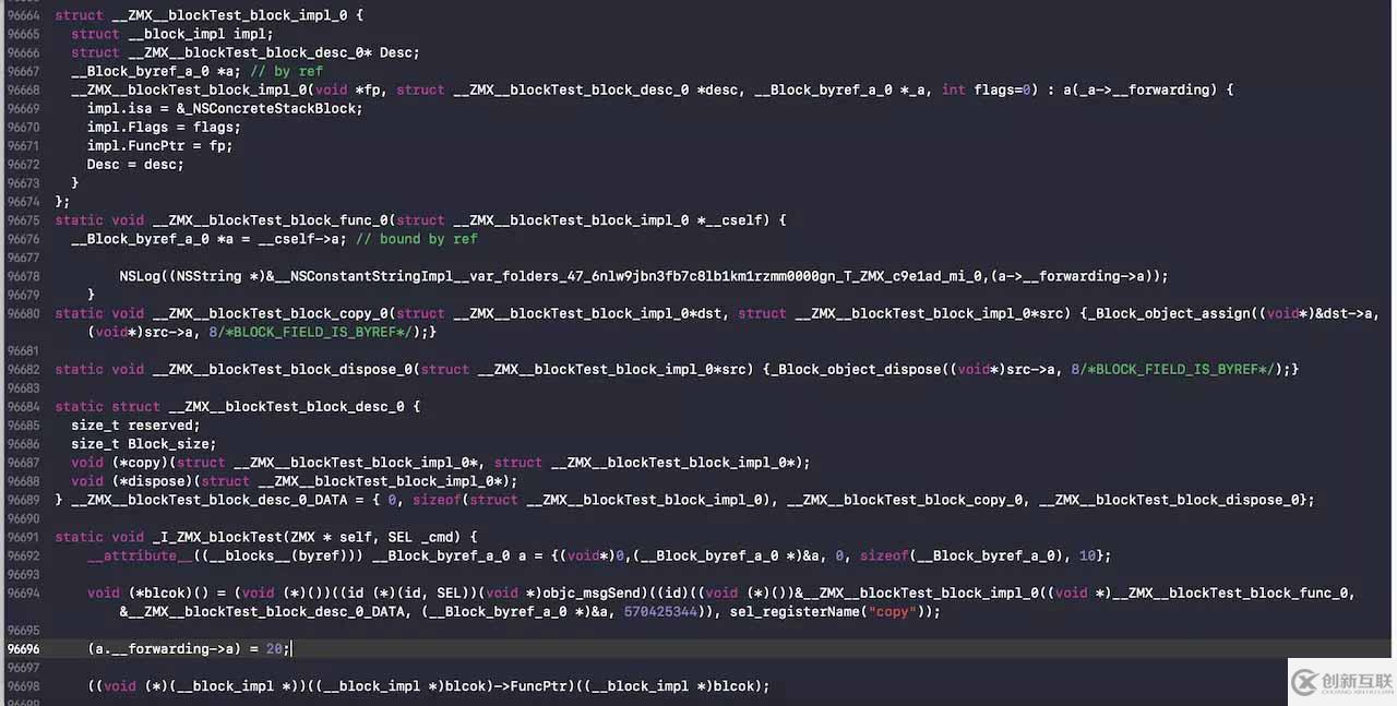 iOS中block變量捕獲原理詳析