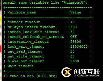 讓那些mysql里睡覺的進程，悄悄的死去吧。